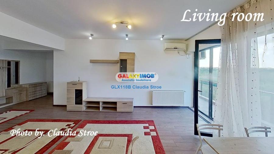 Apartament cu 2 camere semidecomandat, mobilat în Brâncoveanu