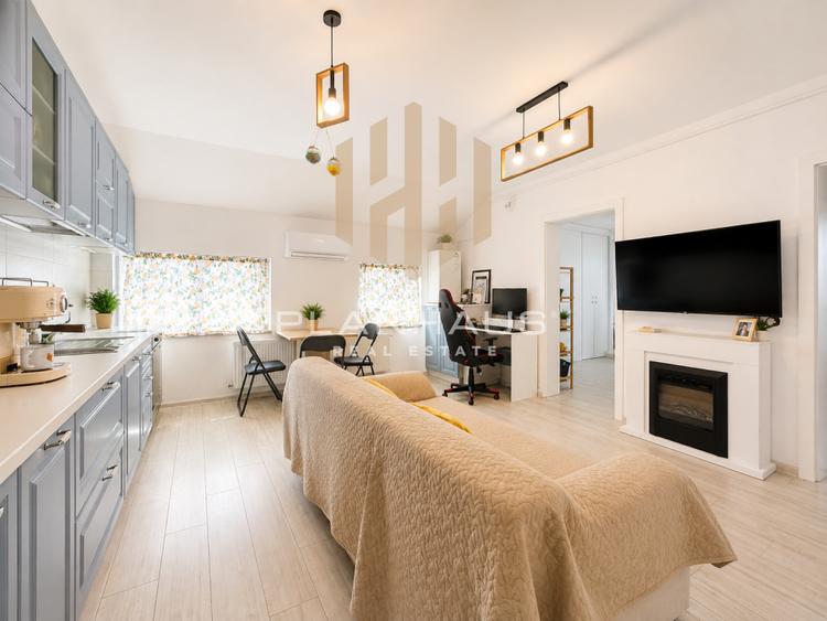 Apartament cu 3 camere decomandat, mobilat în Valea Borcutului