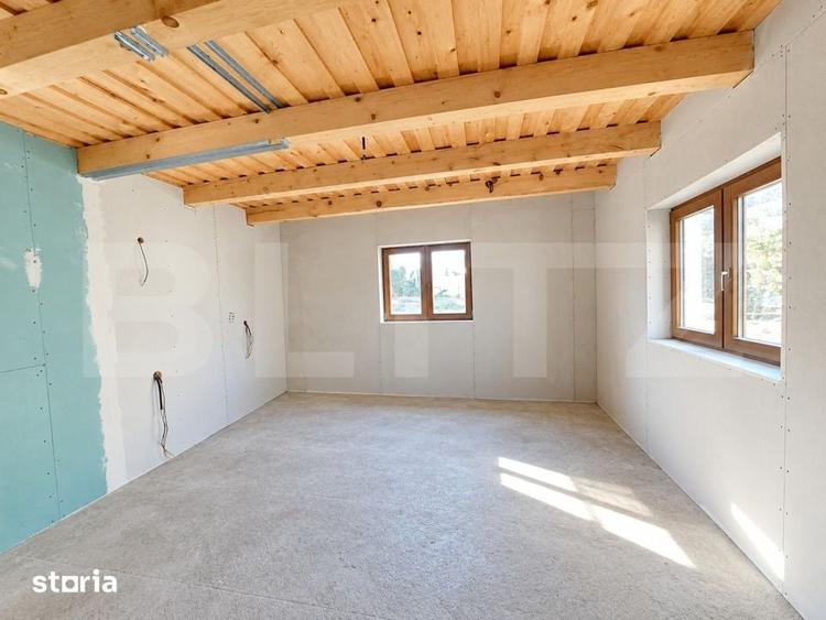 Casă cu 3 camere cu Teren 1618 Mp în Stoicănești