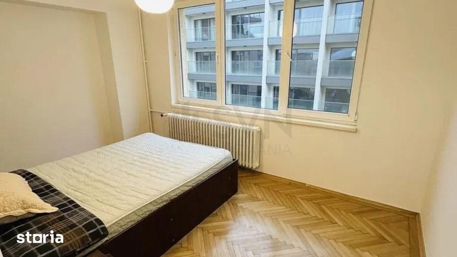 Apartament cu 2 camere, mobilat în Cișmigiu