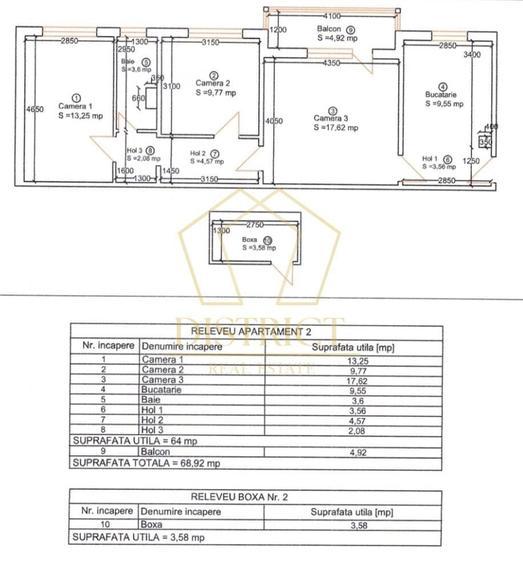 Apartament cu 3 camere semidecomandat, mobilat în Girocului