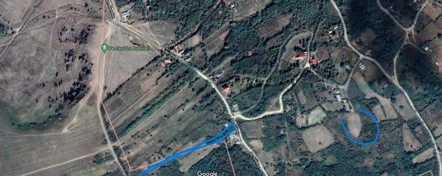 Teren de 3696 mp, în Bahnari