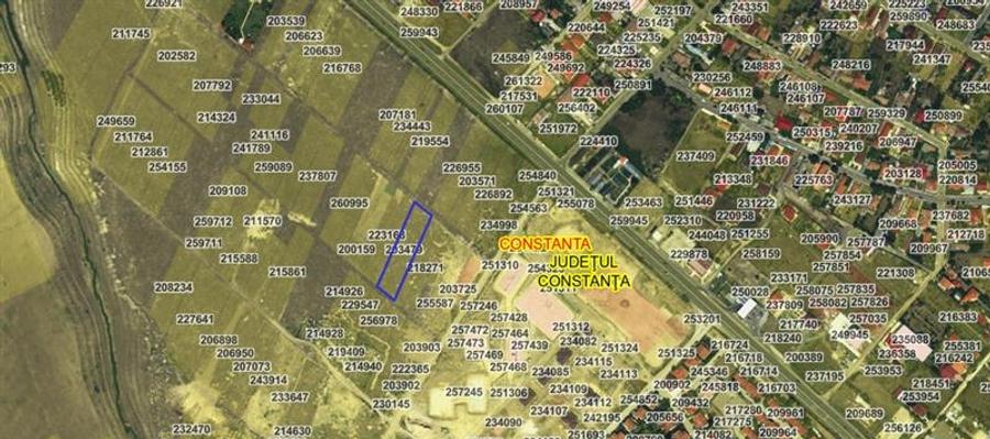 Teren Construcții intravilan de 2500 mp, în Boreal