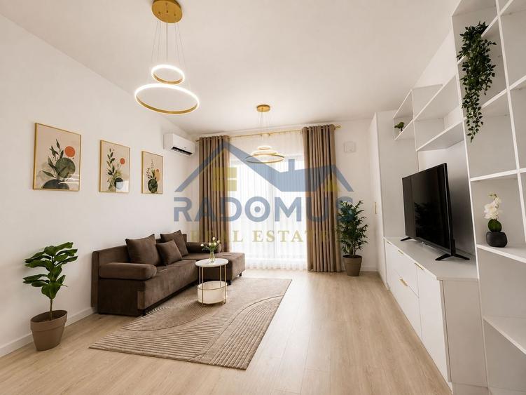 Apartament cu 2 camere decomandat, mobilat în Nord