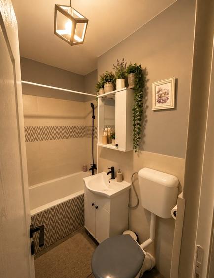 Apartament cu 2 camere semidecomandat, mobilat în Domenii