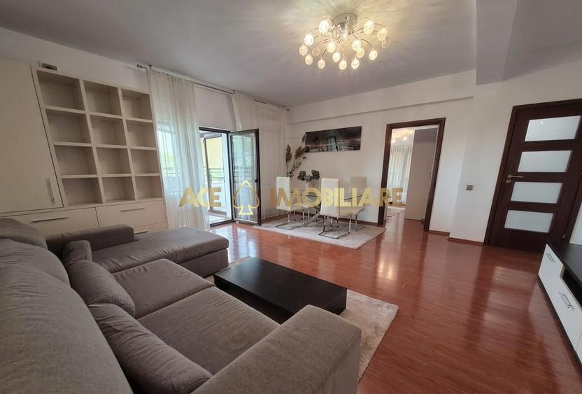 Apartament cu 3 camere semidecomandat, mobilat în Bucureștii Noi