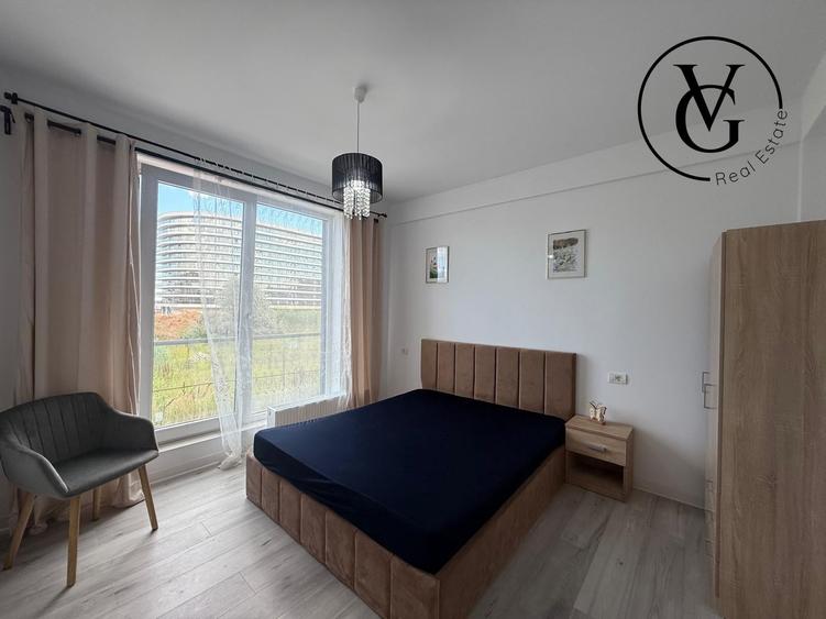 Apartament cu 2 camere semidecomandat, mobilat în Mamaia-Sat