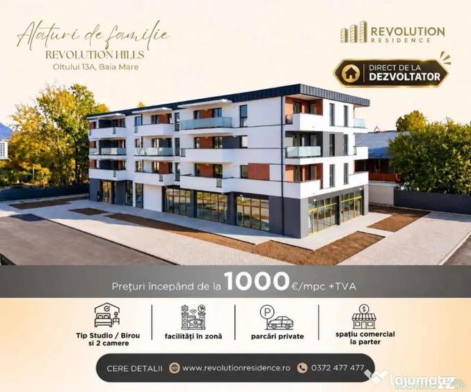 Garsonieră decomandată în Orașul Vechi