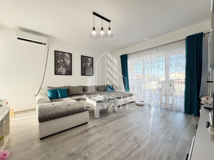 Apartament cu 2 camere decomandat, mobilat în Giroc