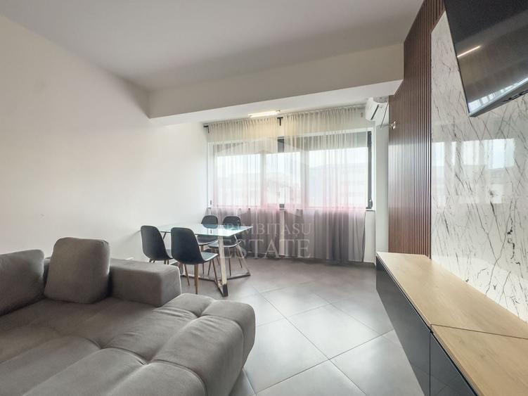 Apartament cu 2 camere decomandat, mobilat în Exterior Est