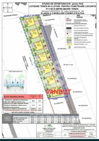 Teren de 3100 mp, în Priseaca