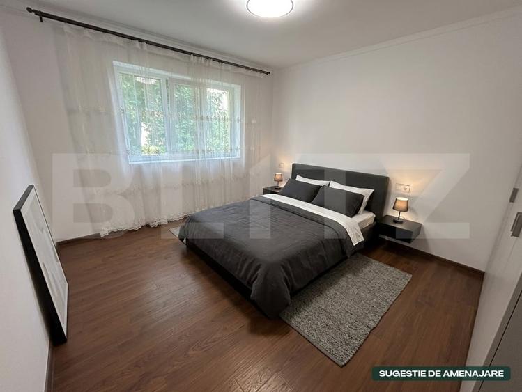 Apartament cu 3 camere decomandat, mobilat în Micro 11
