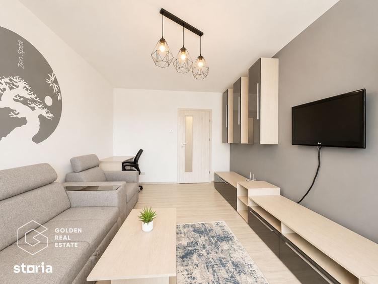 Apartament cu 2 camere decomandat, mobilat în Grădiște