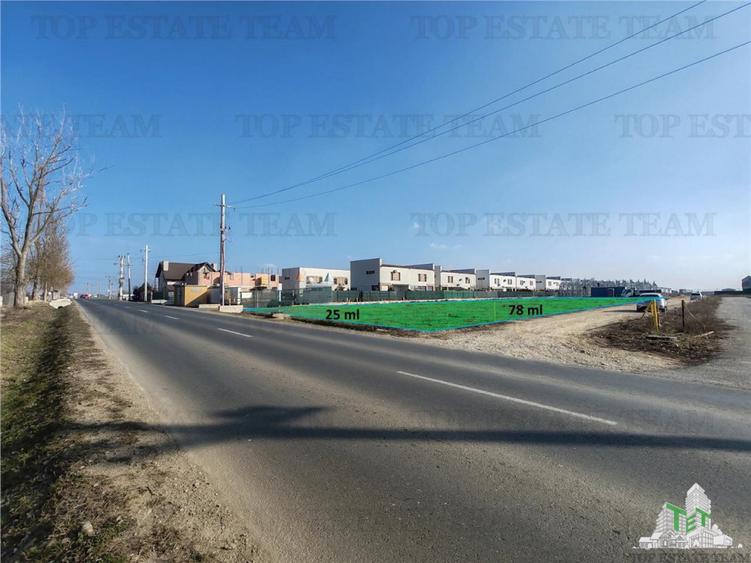 Teren de 2000 mp, în Balotești