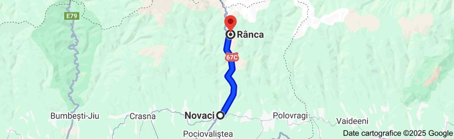 Vila P+1 cu teren 4500mp si garaj la DN 67 NOVACI drumul spre Ranca 18km. - 6