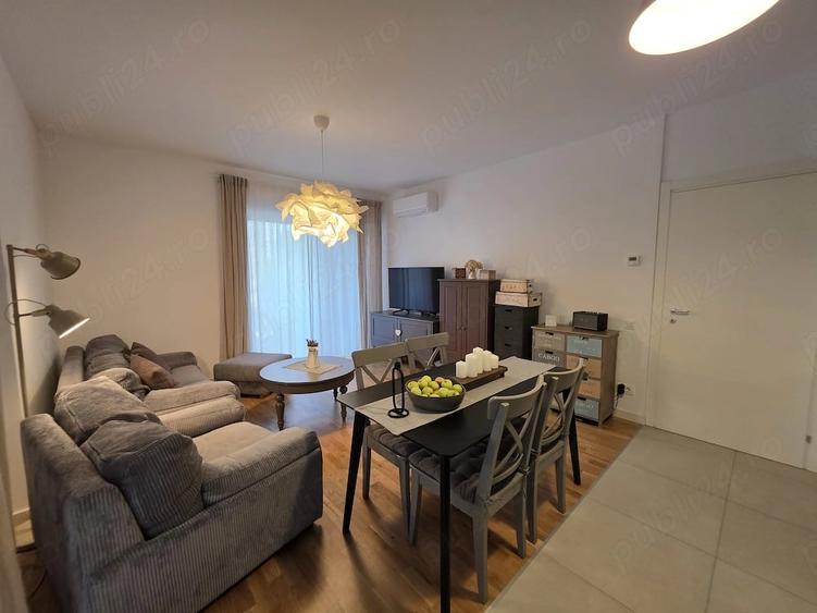 Apartament 3 camere 13 Septembrie bloc nou arhitectura exclusivista design modern mobilat partial - 2
