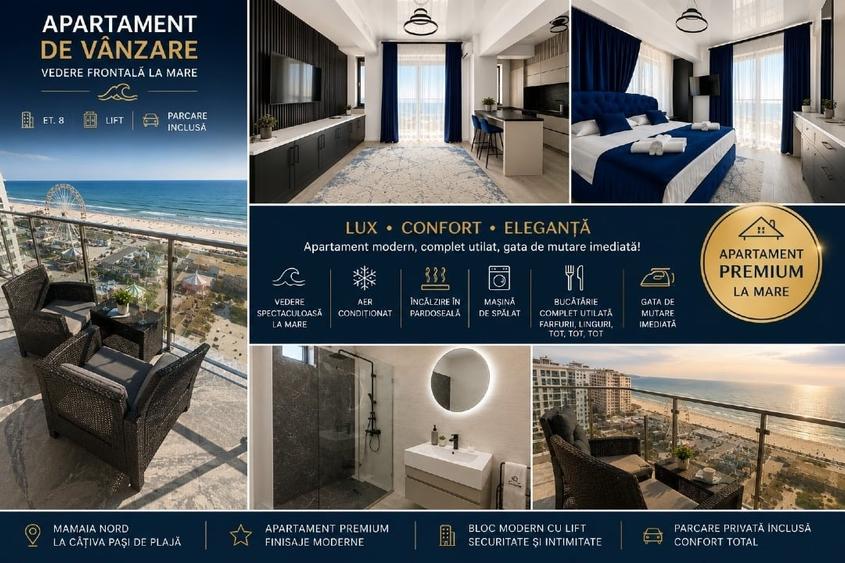 Apartament cu 2 camere decomandat, mobilat în Nord