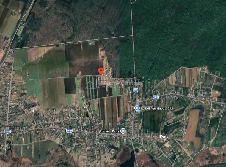 Teren de 4080 mp, în Periș