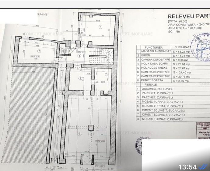 Spațiu comercial, de 173 mp, în Centrul Istoric