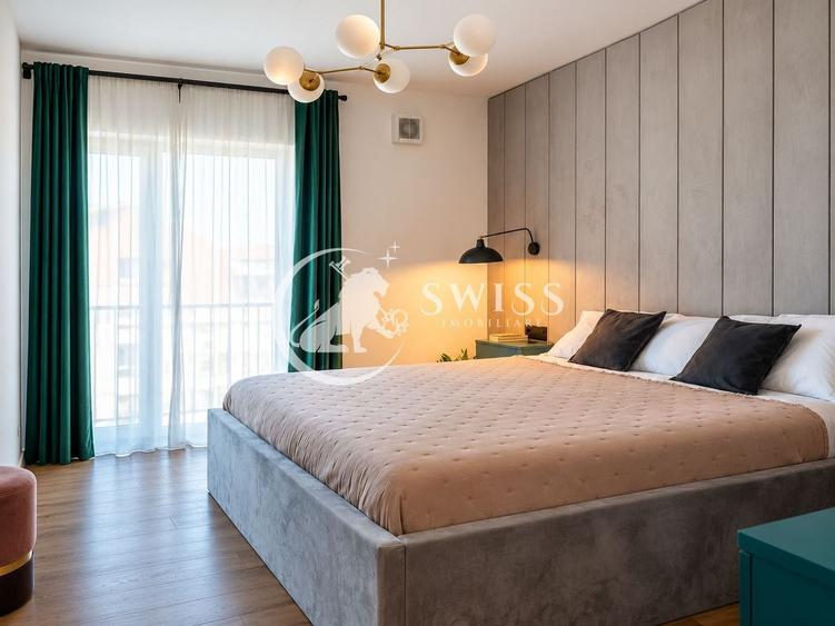 Apartament cu 2 camere semidecomandat, mobilat în Bună Ziua