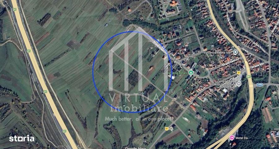 Teren de 859 mp, în Central