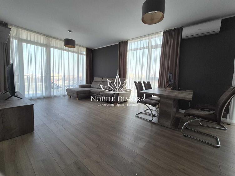 Apartament cu 2 camere semidecomandat, mobilat în Central