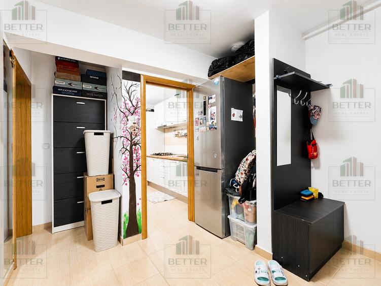 Apartament 2 camere decomandat de vânzare în Popești-Leordeni cu parcare - 4