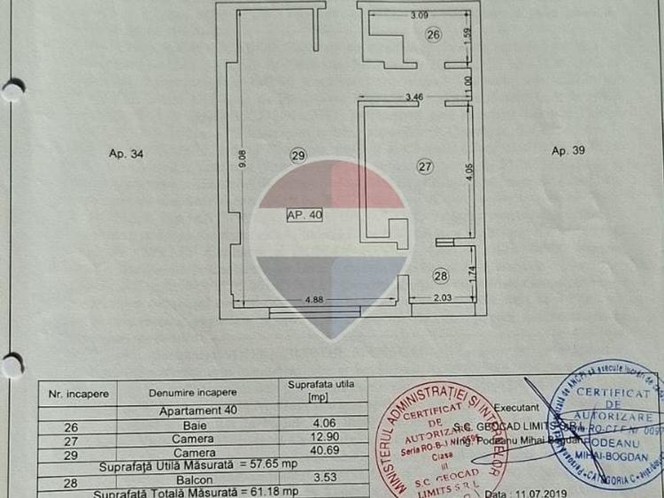 Apartament cu 2 camere decomandat, mobilat în Tomis Nord