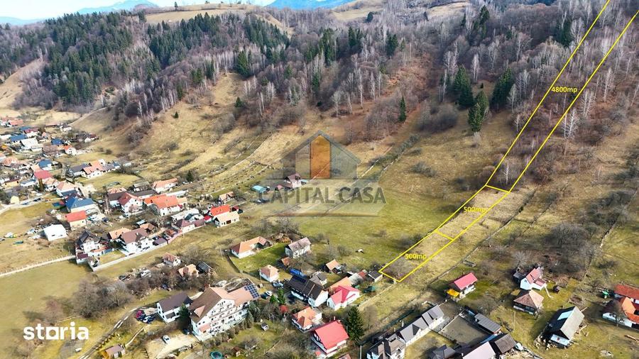 Teren de 500 mp, în Moieciu