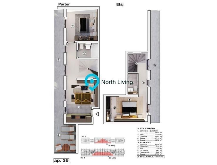 Apartament cu 3 camere în Prelungirea Ghencea