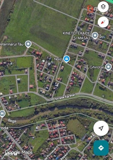 Teren de 850 mp, în Ghiroda