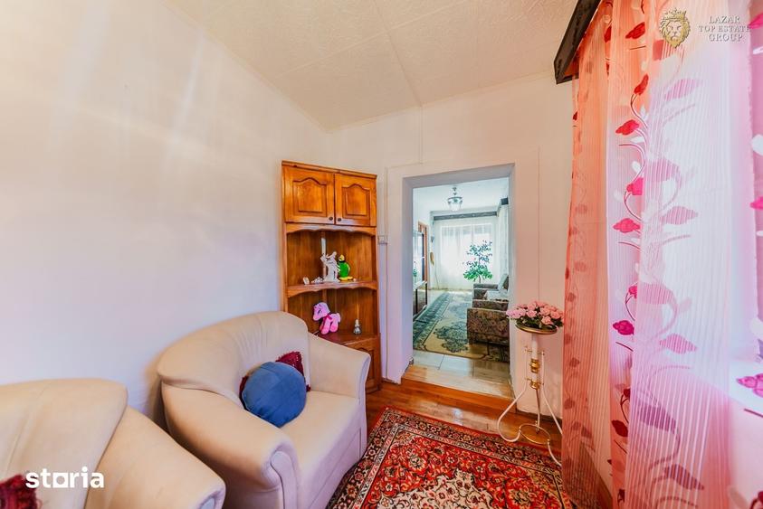 Casă cu 2 camere cu Teren 224 Mp în Central