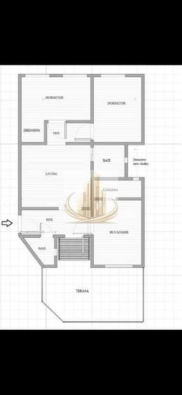Apartament cu 3 camere semidecomandat în Traian