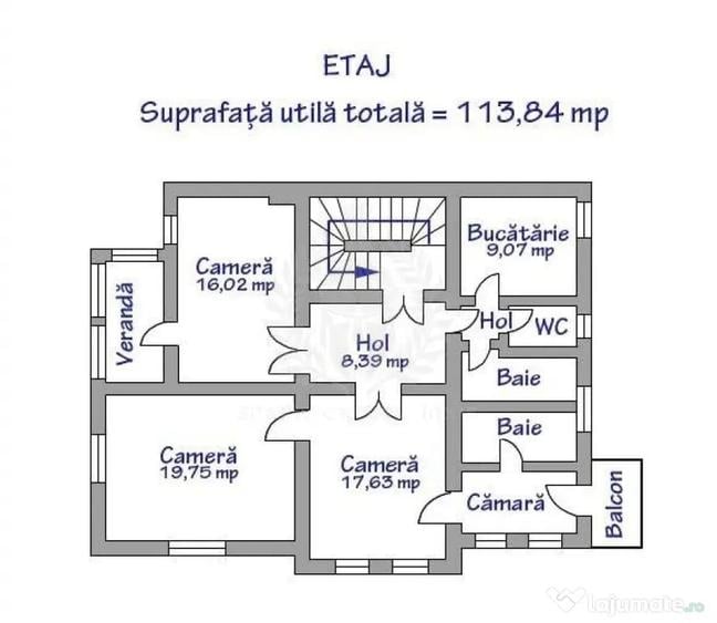 Apartament cu 4 camere decomandat în Ultracentral