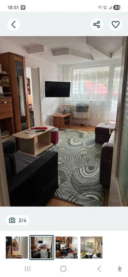 Apartament cu 2 camere semidecomandat în Central