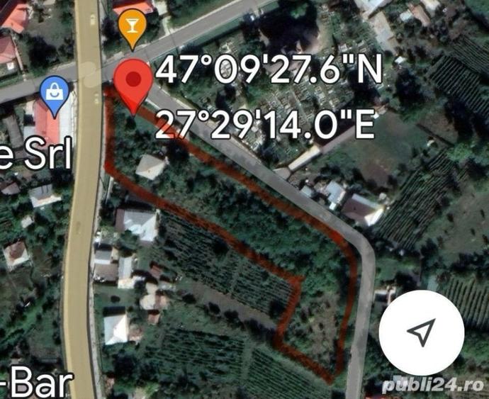 Teren Construcții intravilan de 1500 mp, în Uricani