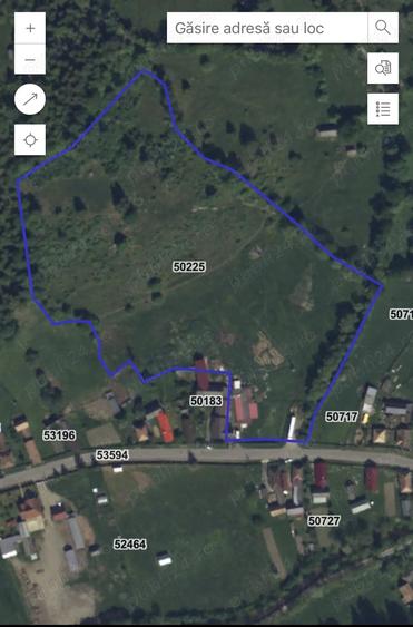Teren de 33300 mp, în Tulgheș