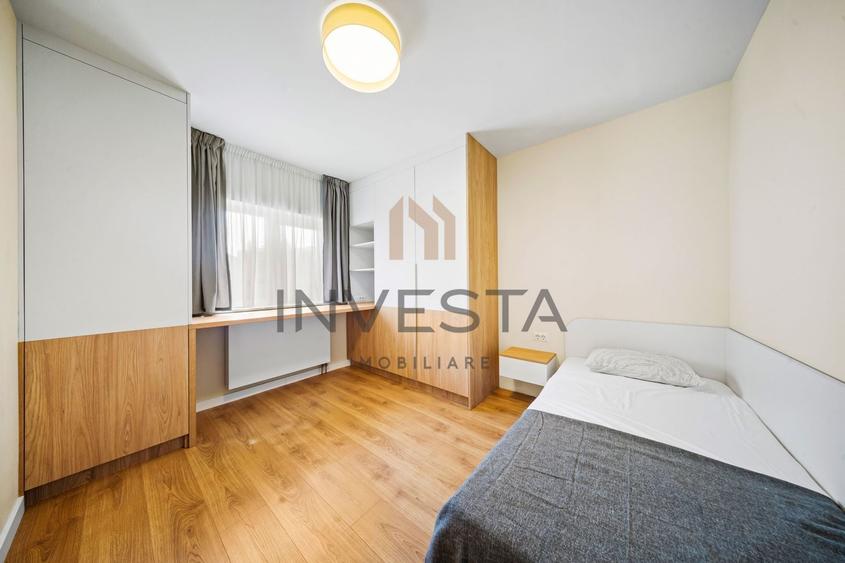Apartament cu 4 camere decomandat, mobilat în Între Lacuri