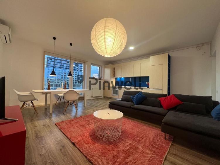 Apartament cu 3 camere semidecomandat, mobilat în Barbu Văcărescu