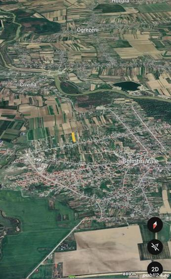 Teren de 3800 mp, în Central