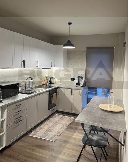 Apartament cu 2 camere semidecomandat, mobilat în Iris
