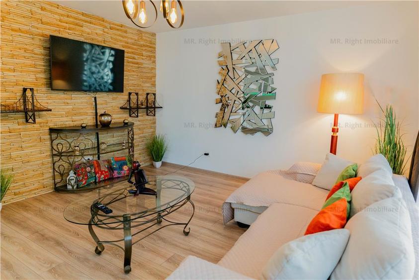 Apartament cu 2 camere decomandat, mobilat în Tractorul