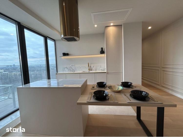 Apartament cu 3 camere, mobilat în Tei