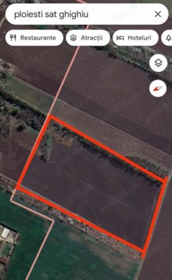 Teren Construcții intravilan de 2999 mp, în Ghighiu