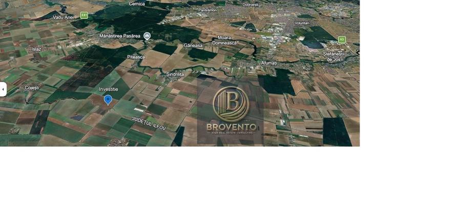 Teren agricol extravilan de 200000 mp, în Găneasa
