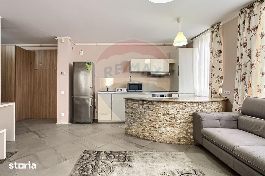 Apartament cu 2 camere, mobilat în Funcționarilor