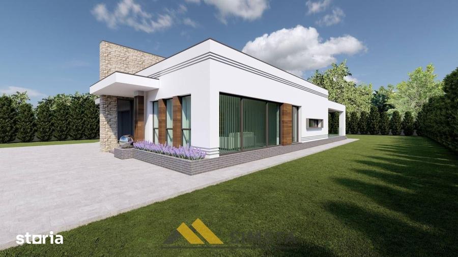 Casă cu 3 camere cu Teren 1290 Mp în Oșorhei