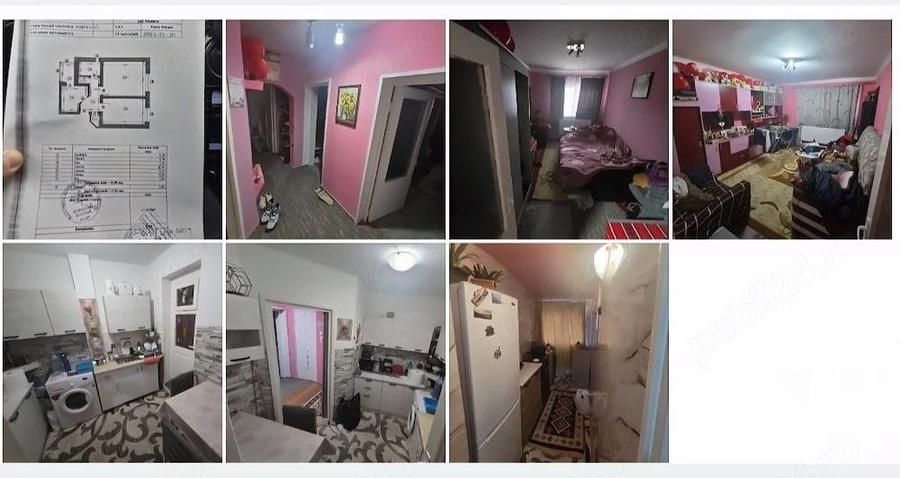 Apartament cu 2 camere decomandat în Central