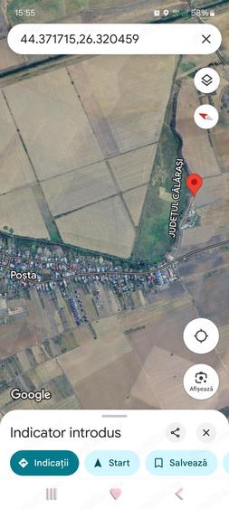 Teren de 6650 mp, în Poșta