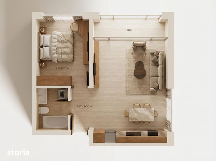 Apartament 2 camere | Finisat complet | Ansamblu premium - 4